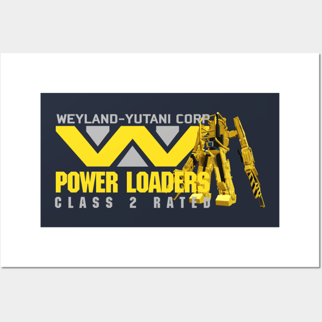 Weyland Yutani Power Loaders Wall Art by Meta Cortex